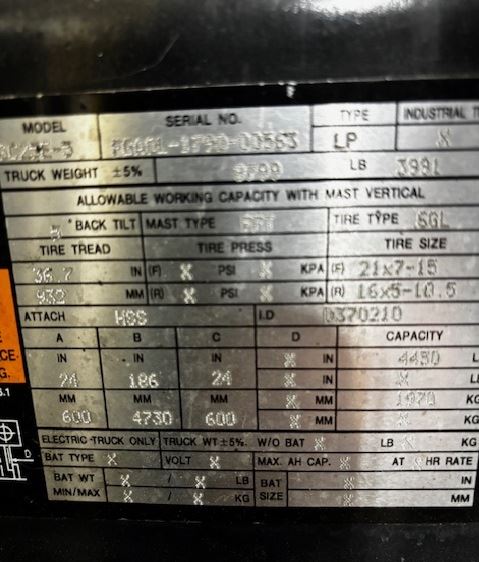 Doosan - GC25E-5 - Image 3