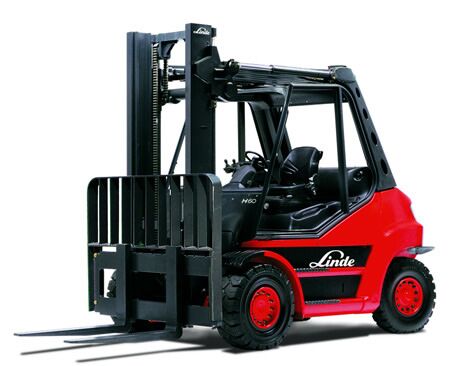 Linde - 396 Series: H60D - H80T/1100 IC Pneumatic Tire Diesel Hydrostatic Drive Trucks